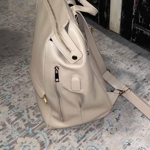 Leather Diaper Bag Backpack The Sophia Diaper Bag Collection - Picture 5 of 10